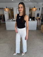 Load image into Gallery viewer, CALI STRETCH WIDE LEG JEAN - DUNE