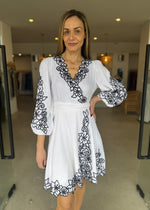 Load image into Gallery viewer, GEORGIE WRAP DRESS