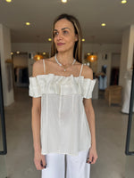 Load image into Gallery viewer, OSAKA TOP - WHITE