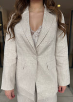 Load image into Gallery viewer, PORTSEA BLAZER NATURAL