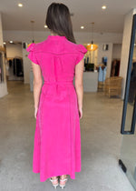 Load image into Gallery viewer, ATHENA CUPRO DRESS