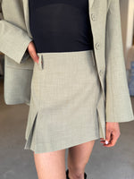 Load image into Gallery viewer, AUDREY MINI SKIRT MOSS