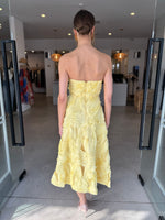 Load image into Gallery viewer, ASHER MIDI DRESS - YELLOW