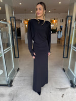 Load image into Gallery viewer, ZEPHYR DRESS - BLACK