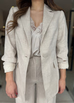 Load image into Gallery viewer, PORTSEA BLAZER NATURAL