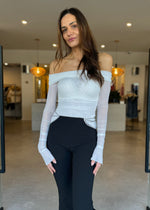 Load image into Gallery viewer, SASHAY LS TOP - IVORY