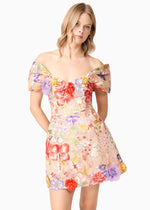 Load image into Gallery viewer, SOPHIE PUFF SLVE MINI DRESS