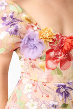 Load image into Gallery viewer, SOPHIE PUFF SLVE MINI DRESS