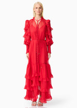 Load image into Gallery viewer, LILJA MAXI DRESS - RED