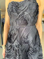 Load image into Gallery viewer, ASHER MIDI DRESS - BLACK