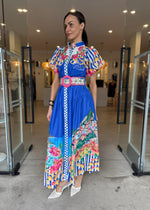 Load image into Gallery viewer, POSITANO MAXI DRESS BLUE