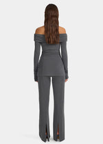 Load image into Gallery viewer, SOMA JERSEY PANT CHARCOAL
