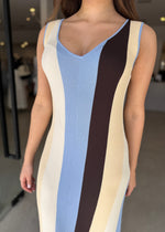 Load image into Gallery viewer, ATLAS STRIPE KNIT DRESS