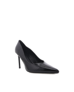 Load image into Gallery viewer, FABIOLA HEEL - BLACK CRINKLE