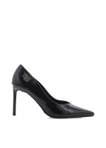 Load image into Gallery viewer, FABIOLA HEEL - BLACK CRINKLE