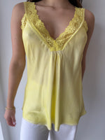 Load image into Gallery viewer, LACE CAMI * GIALLO SOL