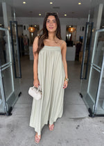 Load image into Gallery viewer, SIENNA MAXI DRESS - ARTICHOKE