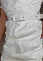 Load image into Gallery viewer, SERENA MINI DRESS - WHITE