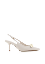 Load image into Gallery viewer, LETTIE HEEL - IVORY