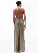 Load image into Gallery viewer, WINFIELD MAXI DRESS - DEEP SAGE
