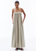 Load image into Gallery viewer, SIENNA MAXI DRESS - ARTICHOKE