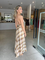 Load image into Gallery viewer, ELIANA HALTER TOP CHECK