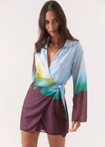 Load image into Gallery viewer, ZINNIA SHIRT DRESS