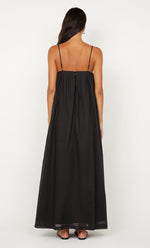 Load image into Gallery viewer, VIVIAN MAXI DRESS - BLACK