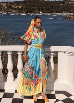 Load image into Gallery viewer, POSITANO MAXI DRESS LEMON