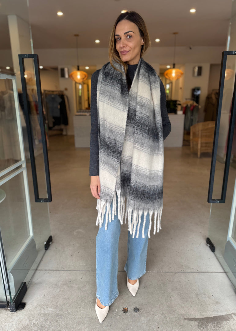 CORNWALL SCARF GREY