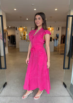 Load image into Gallery viewer, ATHENA CUPRO DRESS
