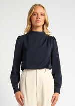 Load image into Gallery viewer, REDEEMABLE BLOUSE - NAVY
