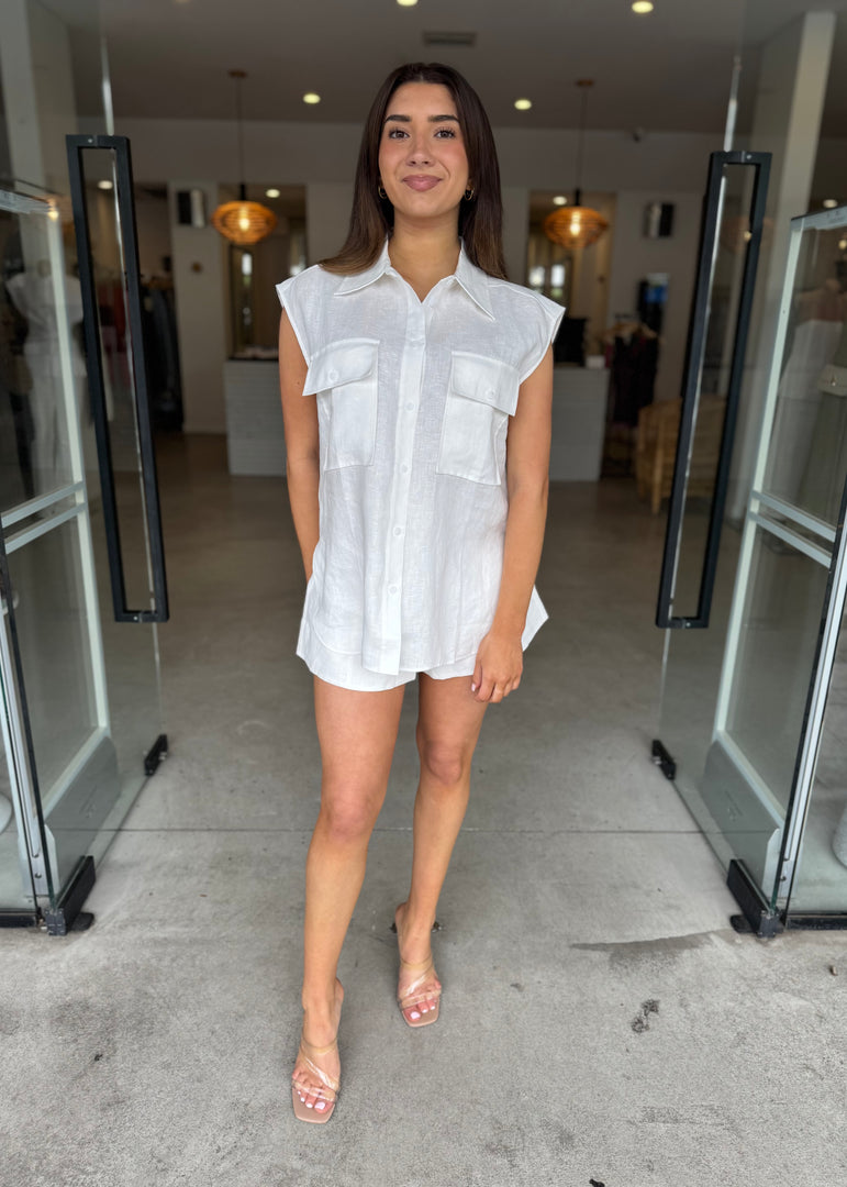 WELLINGTON SL SHIRT IVORY