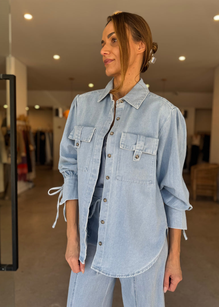 ELLSWORTH GATHER SHIRT