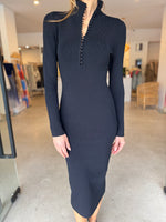 Load image into Gallery viewer, MAYFAIR LS MIDI DRESS
