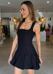 INGRID BUBBLE MINI DRESS