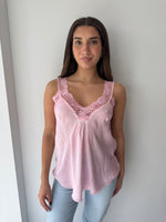 Load image into Gallery viewer, LACE CAMI * ROSA ANTIC
