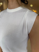 Load image into Gallery viewer, JORDI KNIT TOP - OFF WHITE
