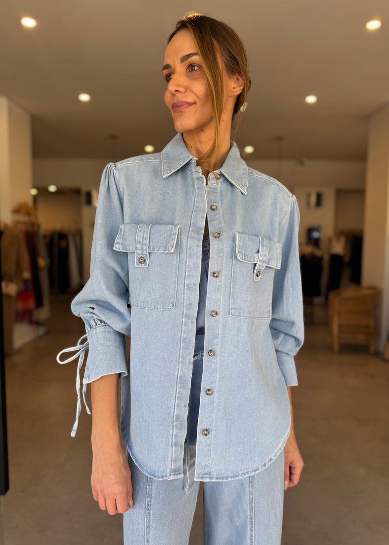 ELLSWORTH GATHER SHIRT