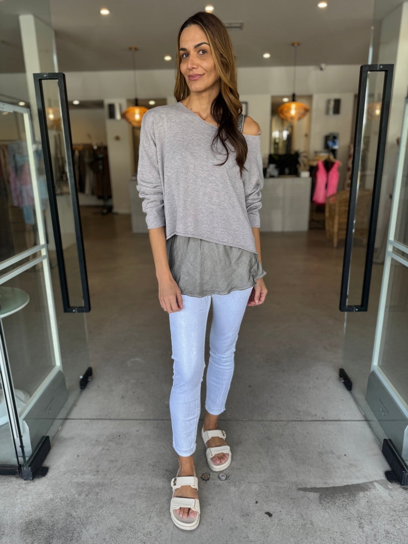 MEDIATE KNIT - NATURAL