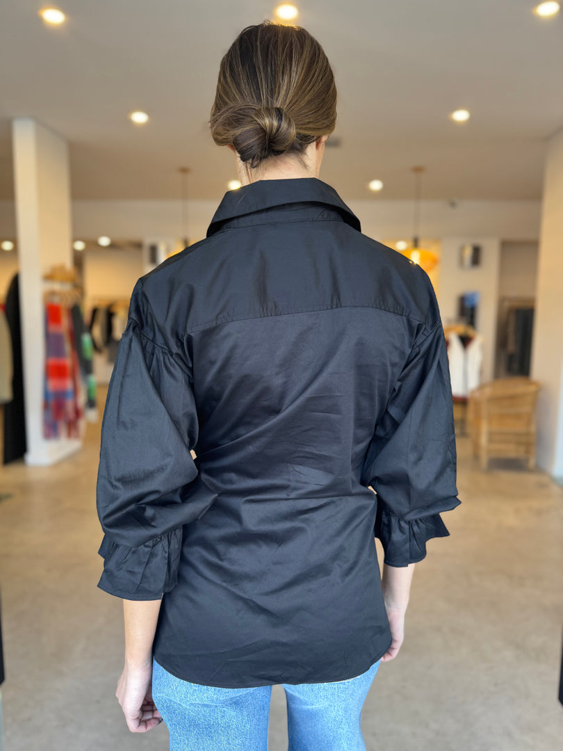 TAULAH SHIRT - BLACK