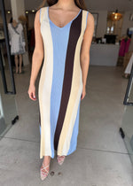 Load image into Gallery viewer, ATLAS STRIPE KNIT DRESS
