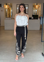 Load image into Gallery viewer, HELM EMBROIDERED PANT

