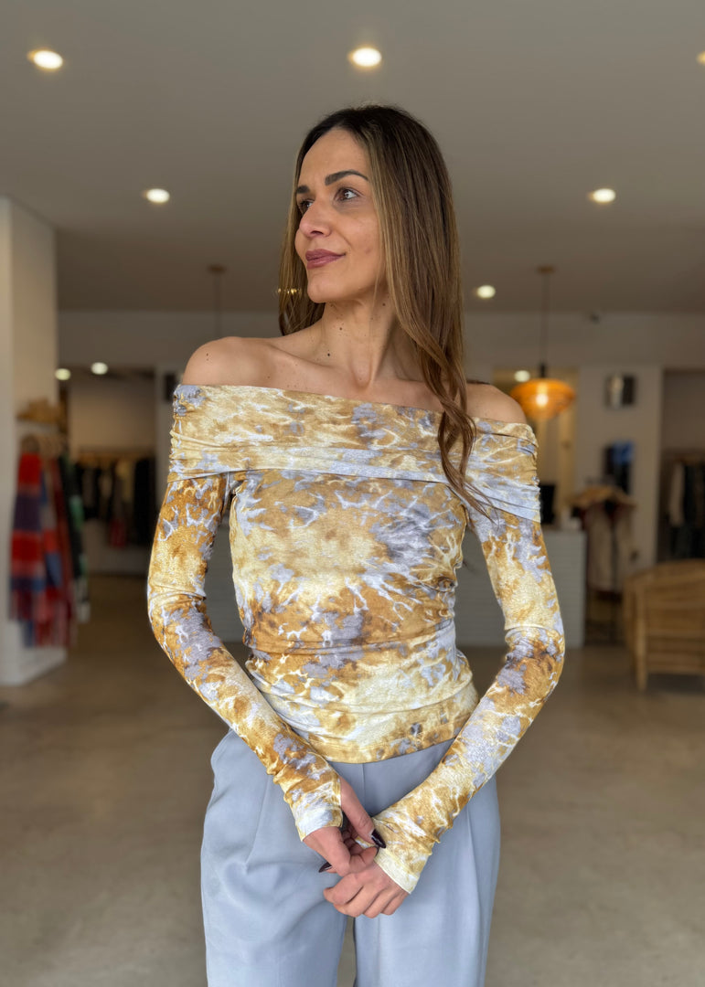 LUMINE MESH LS TOP