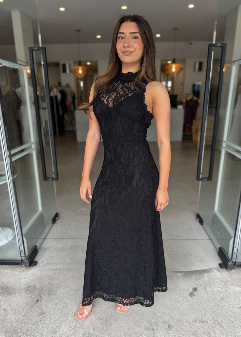 LACED IN LOVE MAXI DRESS