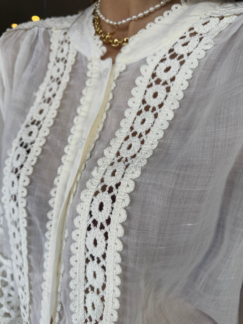 MONIQUE BLOUSE - IVORY