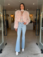 Load image into Gallery viewer, MANHATTAN CROP JACKET - BABY PINK
