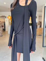 Load image into Gallery viewer, TENSION JERSEY MINI DRESS

