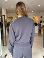 Load image into Gallery viewer, RETREAT KNIT JUMPER CAVIAR

