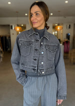 Load image into Gallery viewer, ORGANIC DENIM JACKET
